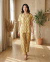 Short Sleeve Button Down Pyjama Set
