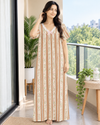 Korean Long Nighty Half Sleeve