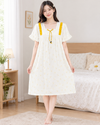 Dreamy Dusk Hello Kitty Print Short Nighty