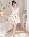 Shinchan Padded Sleeveless Shorts Set