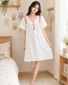 Dreamy Dusk Teddy Print Short Nighty