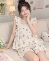 Hello Kitty Padded Sleeveless Shorts Set