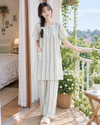 Long Top Feeding-Friendly Pyjama Set