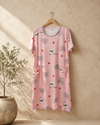 Korean Double Pocket Polo Nighty