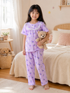 Purple Bliss Kids Korean PJ Set