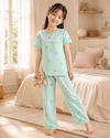 Heart Print Korean PJ Set