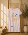 Korean T-Shirt polo nighty